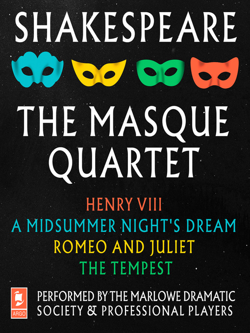 Title details for Shakespeare, The Masque Quartet by William Shakespeare - Available